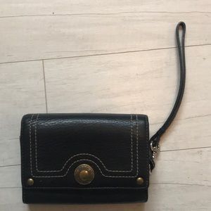 Coach wristlet wallet purse